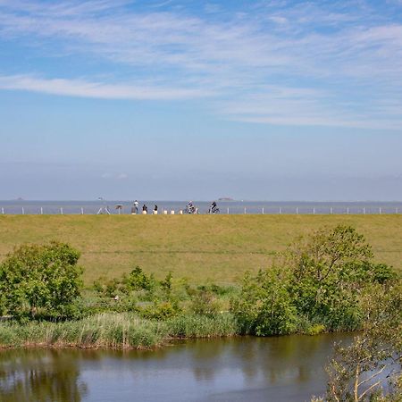 Apartment N14 Direkt Am Nordseedeich Mit Blick Auf Den See Nordstrand Εξωτερικό φωτογραφία