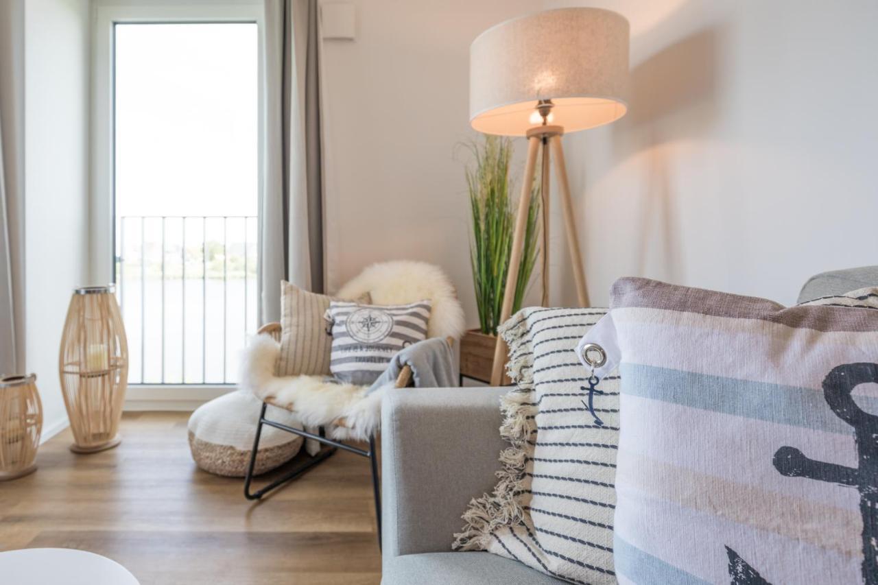 Apartment N14 Direkt Am Nordseedeich Mit Blick Auf Den See Nordstrand Εξωτερικό φωτογραφία