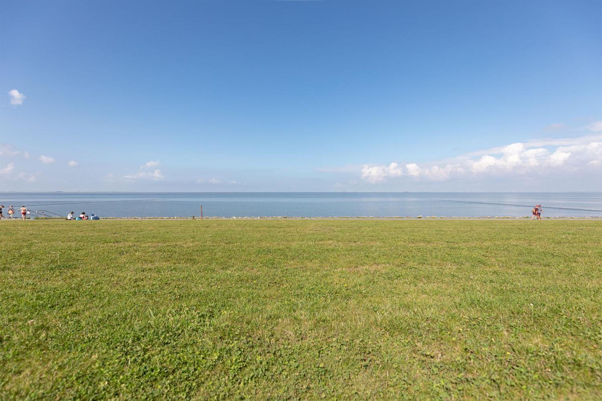Apartment N14 Direkt Am Nordseedeich Mit Blick Auf Den See Nordstrand Εξωτερικό φωτογραφία